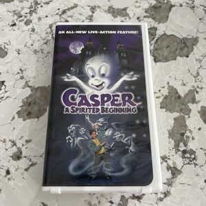 Casper A Spirited Beginning Movie VHS 1997 Kids The Friendly Ghost Halloween